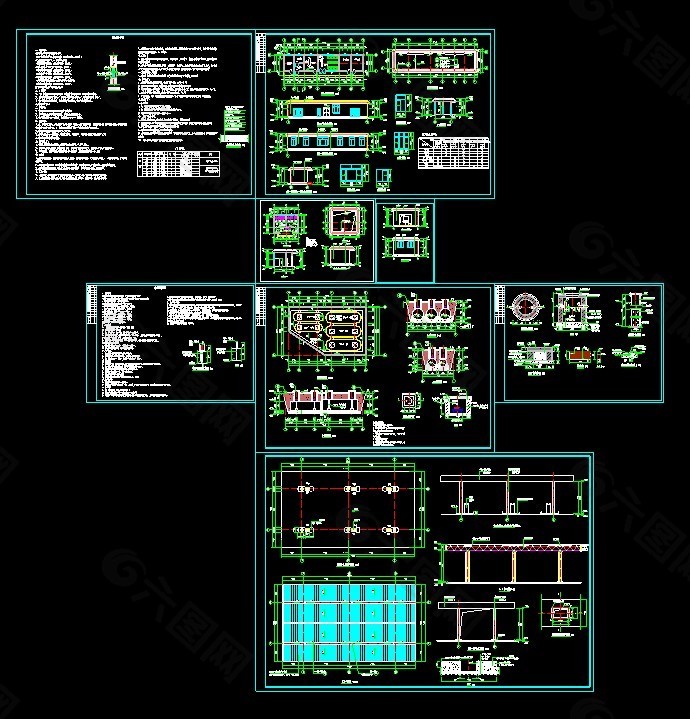 某加油站工程建筑施工图
