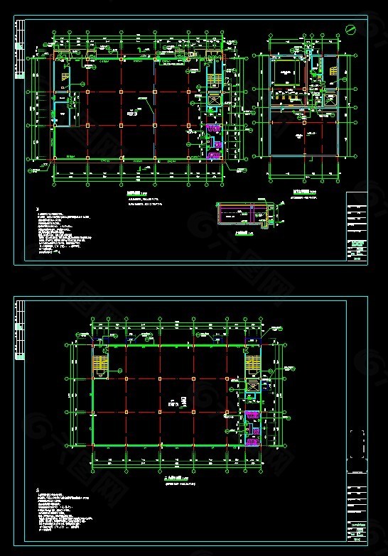 某高层厂房建筑施工图