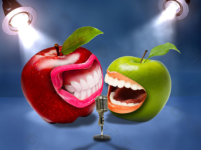 唱歌的苹果