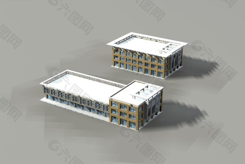 商业大厦3D模型