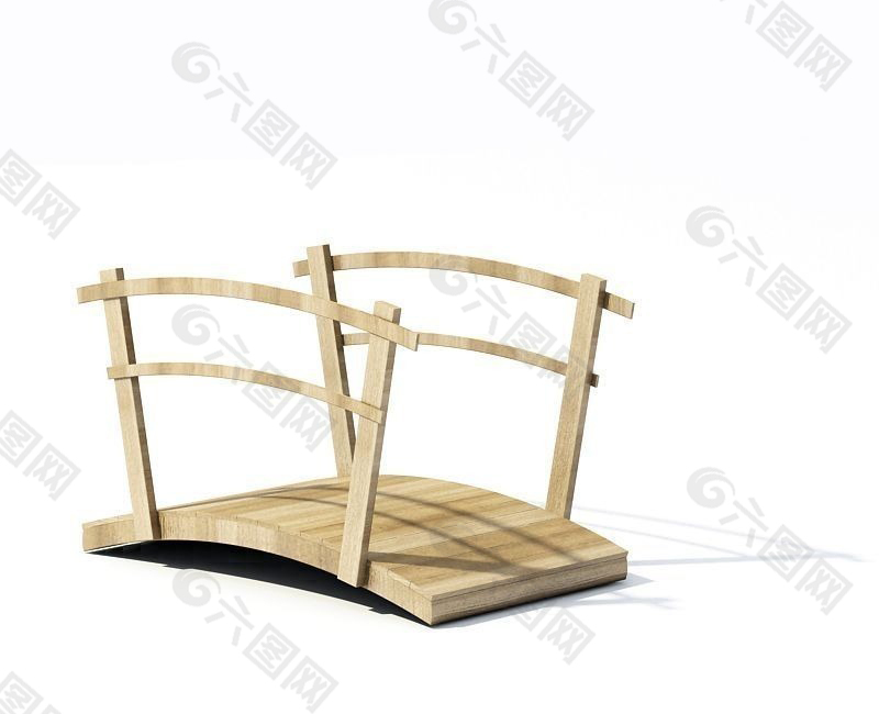 3D木拱桥模型