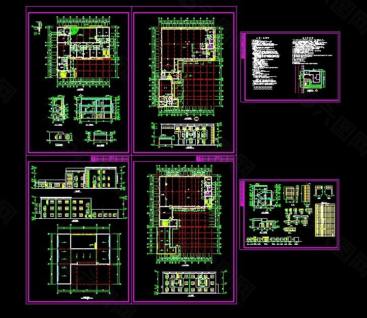 厂房建筑图纸