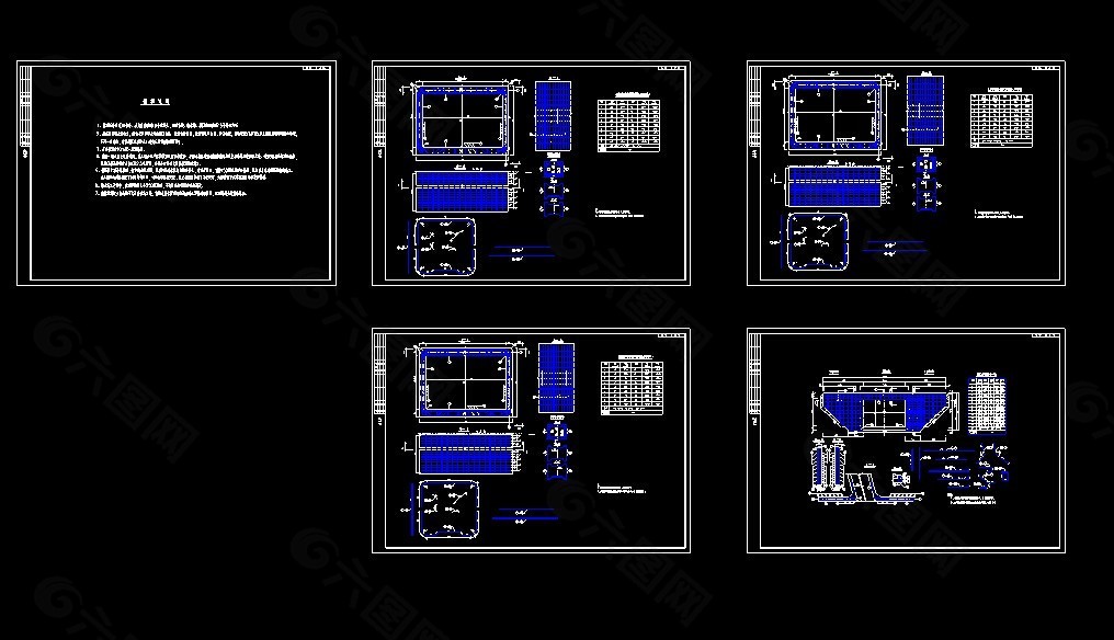 3米乘2米涵洞CAD详细布置CAD图纸.