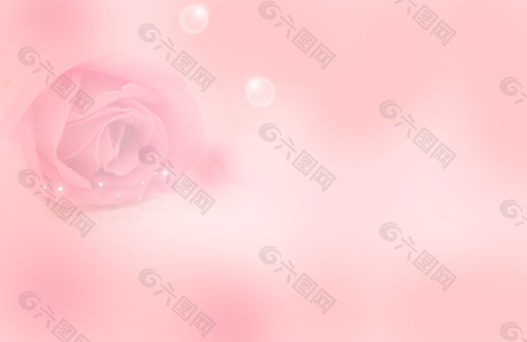 粉色玫瑰底纹