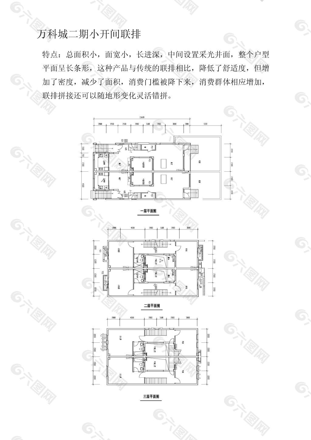 万科经典户型