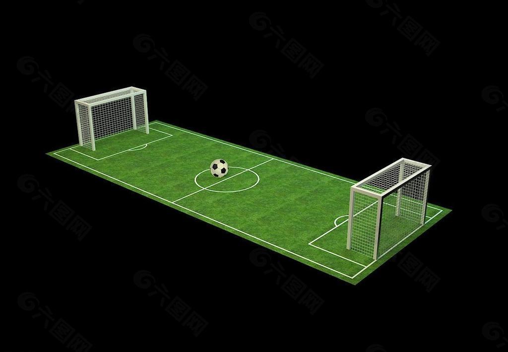 足球场模型视频音效素材免费下载(图片