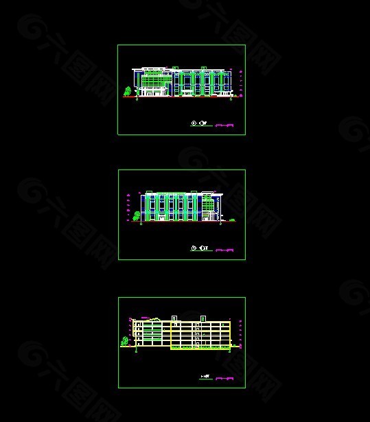 金海岸商业建筑方案设计施工图纸