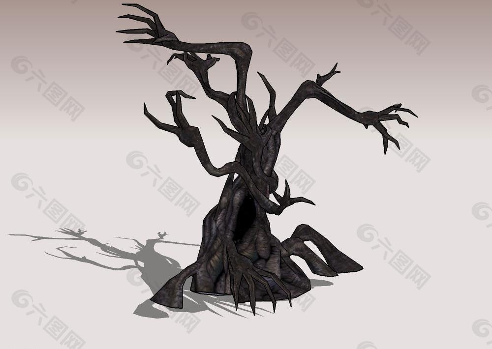 树蔸3D模型