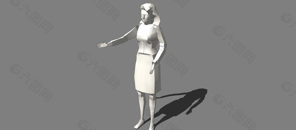 伸手女性