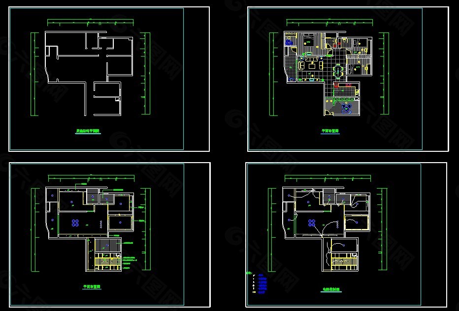 住宅装修CAD设计图