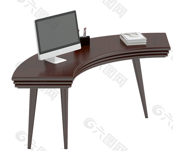 办公桌 3d模型