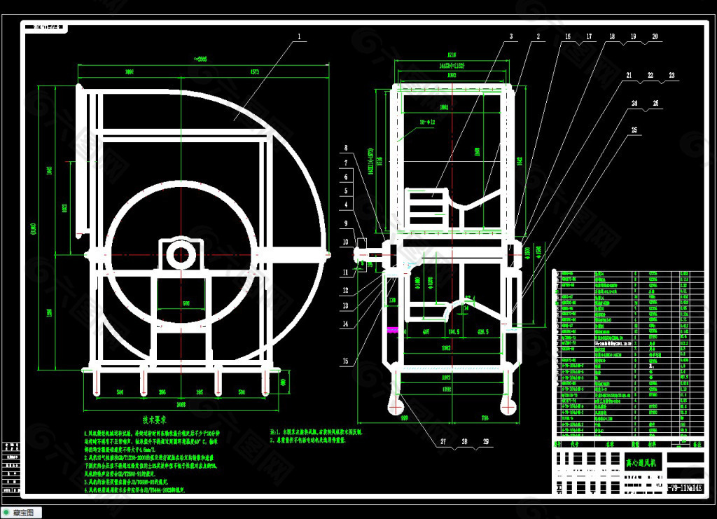 风机总图