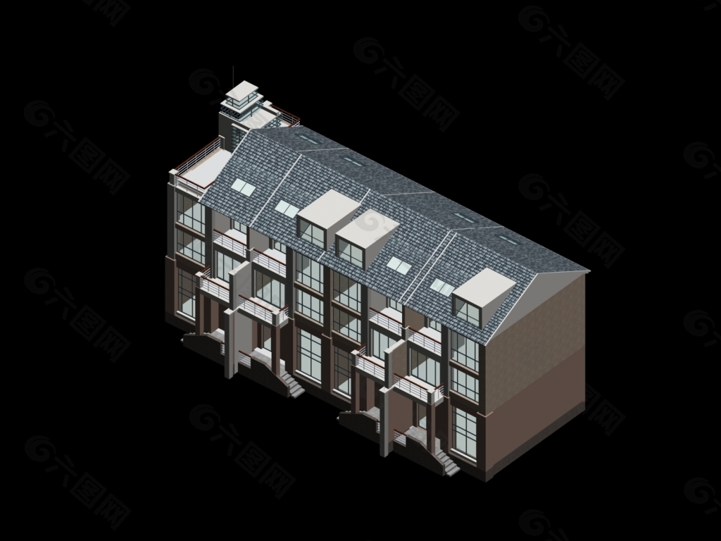 住宅建筑模型