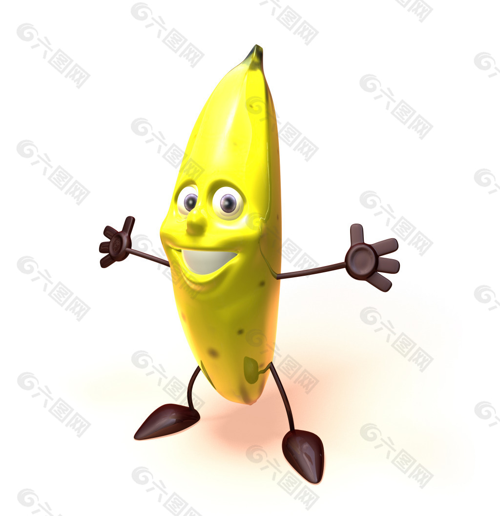 香蕉无框画