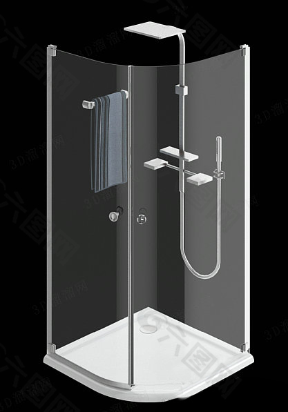 淋浴房3d模型