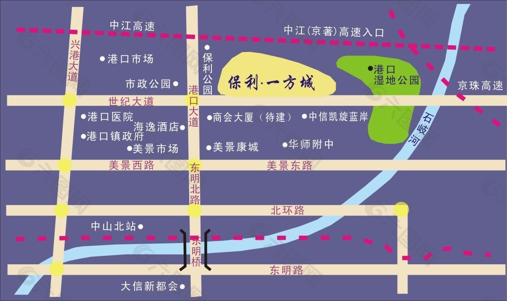 道路平面设计图