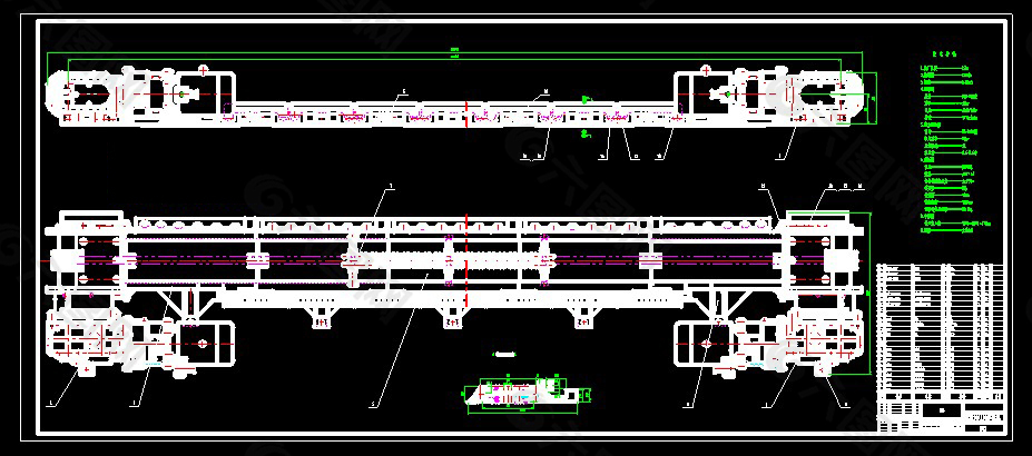SGZ630-110链式刮板输送机详图