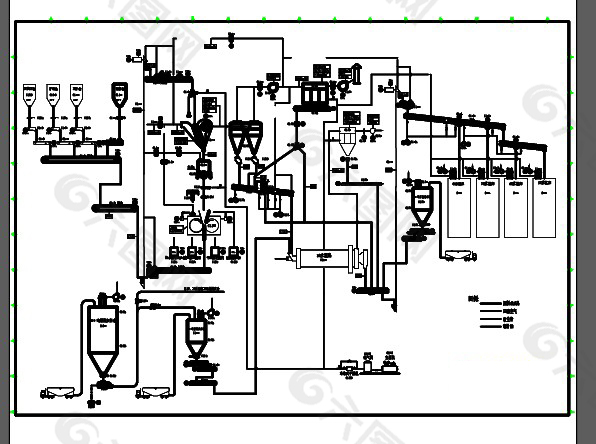 水泥联合粉磨工艺图