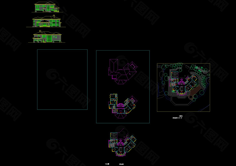 别墅规划建筑方案详图