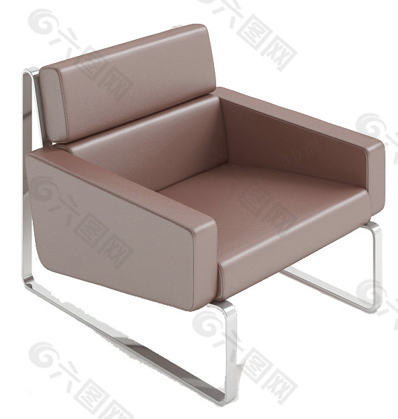 沙发椅3d模型