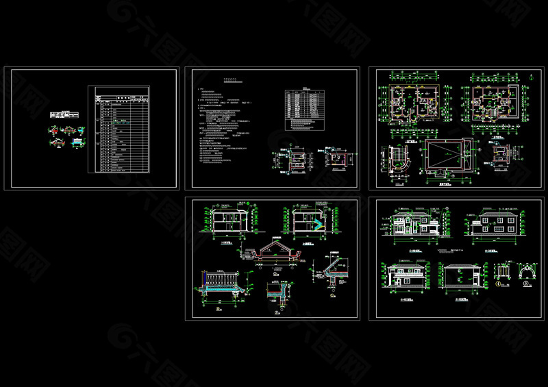 别墅设计全套图