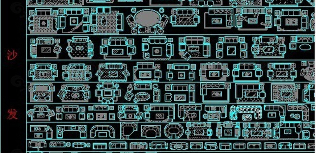 家装家具CAD图纸