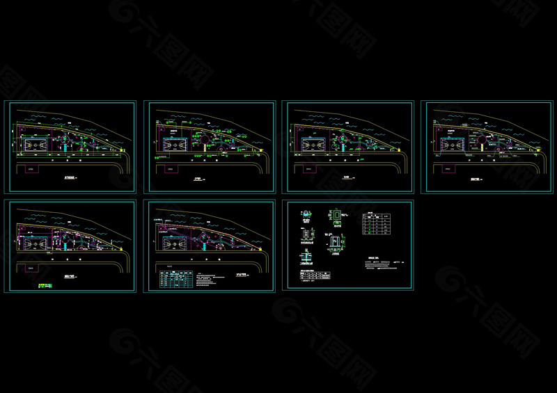 小公园园林绿化施工图