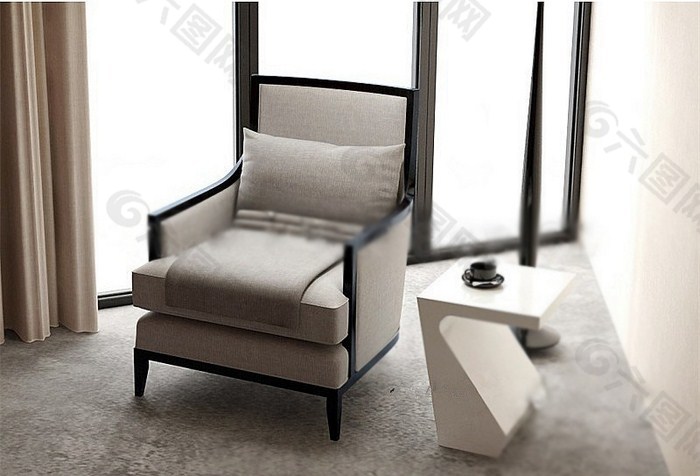 沙发椅模型