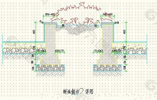 圆形树池做法详细图