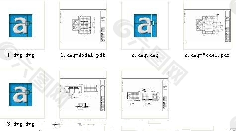 CAD 学校大门