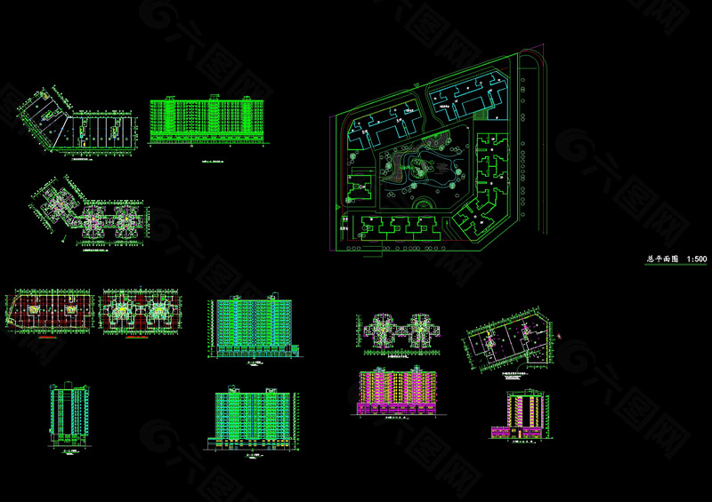 某高层住宅cad图纸