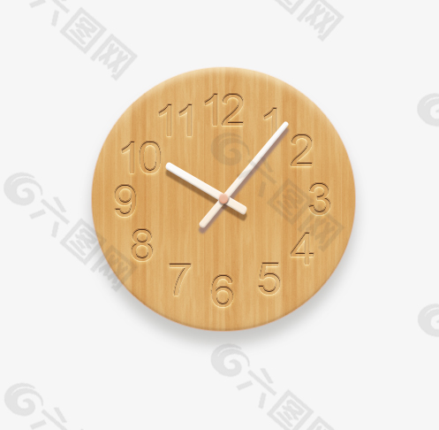 木纹时钟