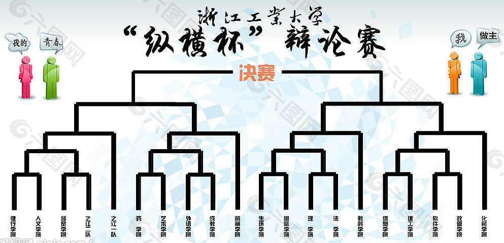 辩论赛海报设计