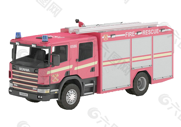 消防 3d模型
