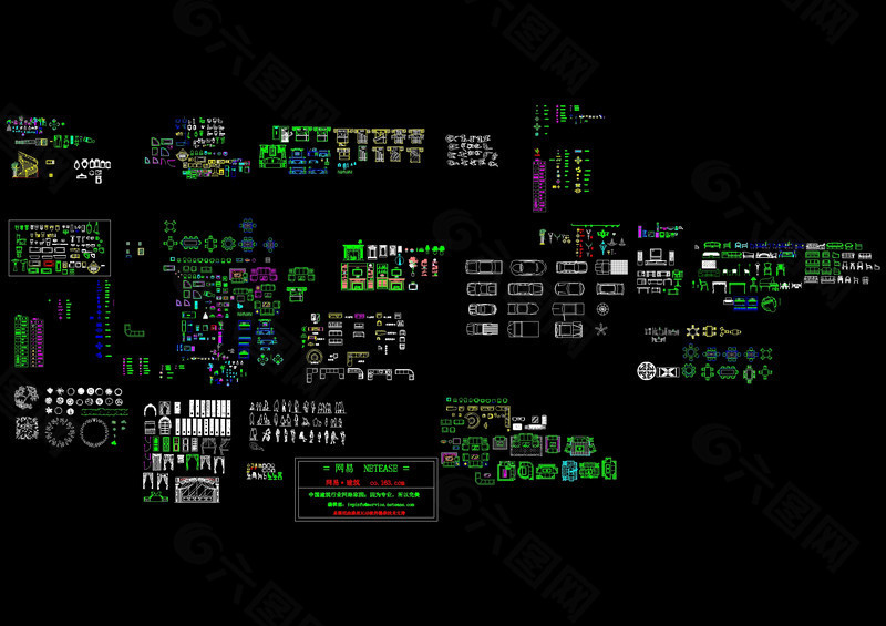 装修CAD图块大全
