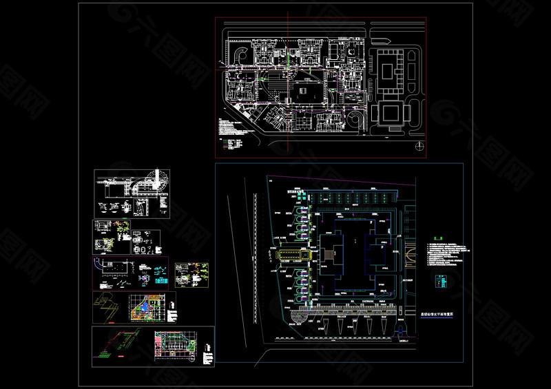 园林给排水系统CAD合集图纸