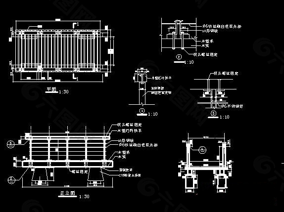 月亮湾景桥施工图