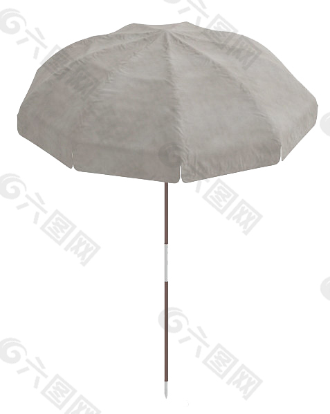 遮阳伞模型