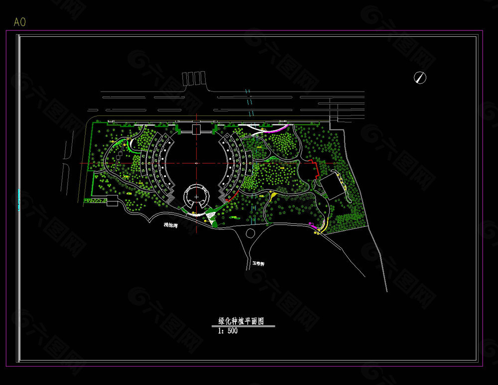 绿化cad图纸