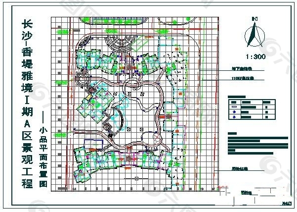 香堤雅境Ⅰ期A区景观工程施工图设计