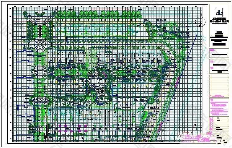 A区种植设计图