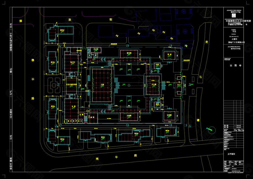 总图cad图纸
