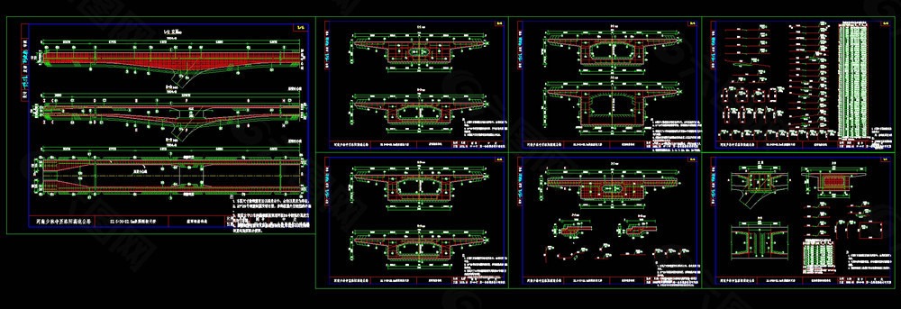 箱梁钢筋cad图纸