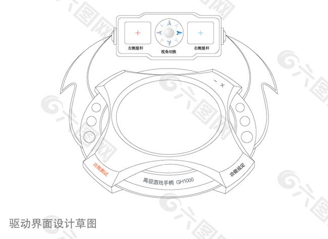 游戏风格驱动软件界面设计