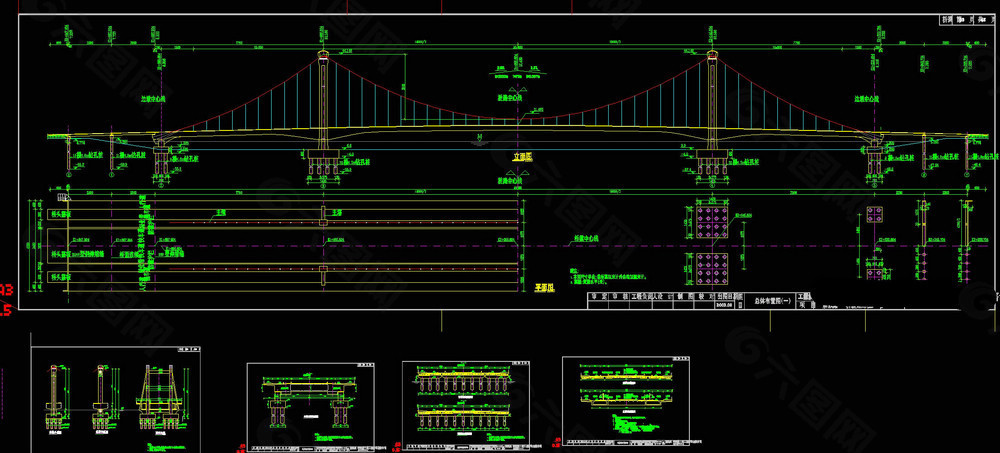 总体布置图CAD图