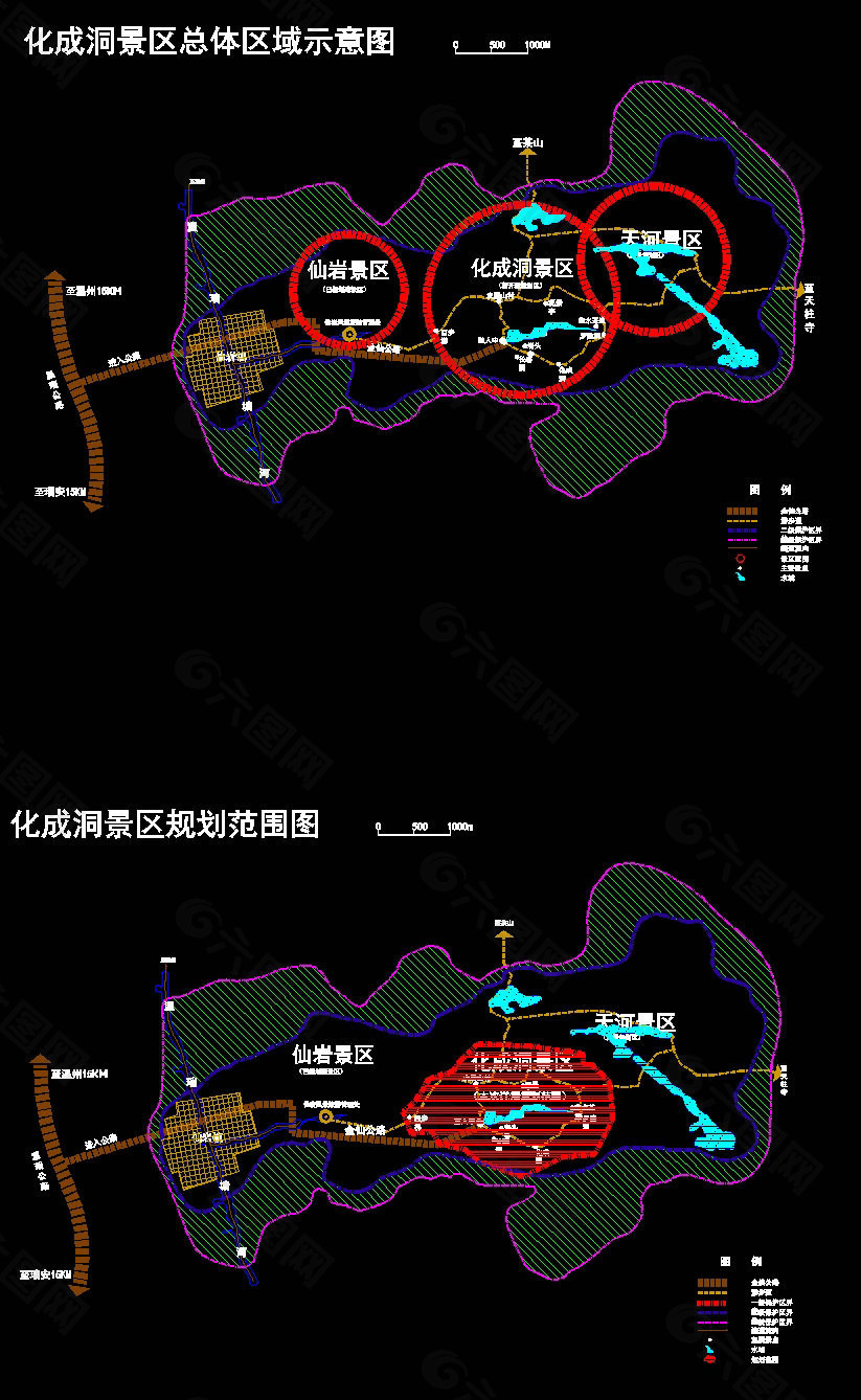 区位cad图纸