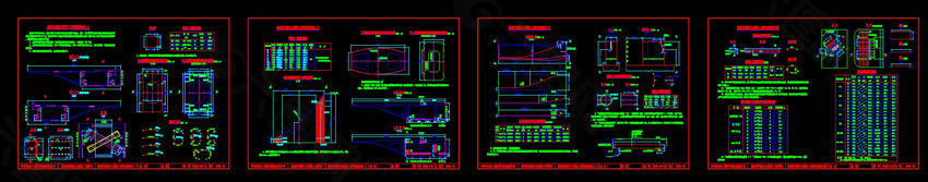 桥梁cad图纸