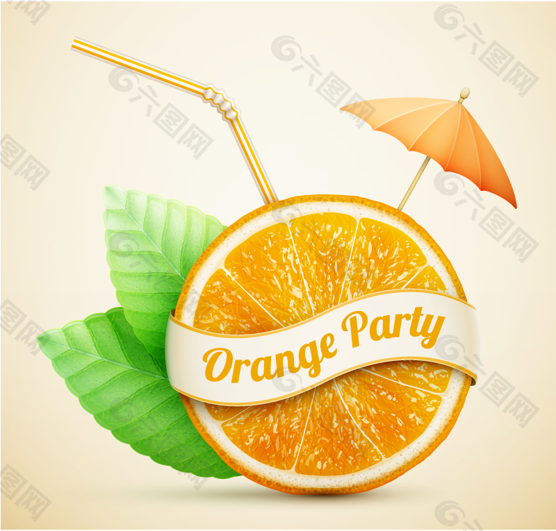 创意橙汁派对