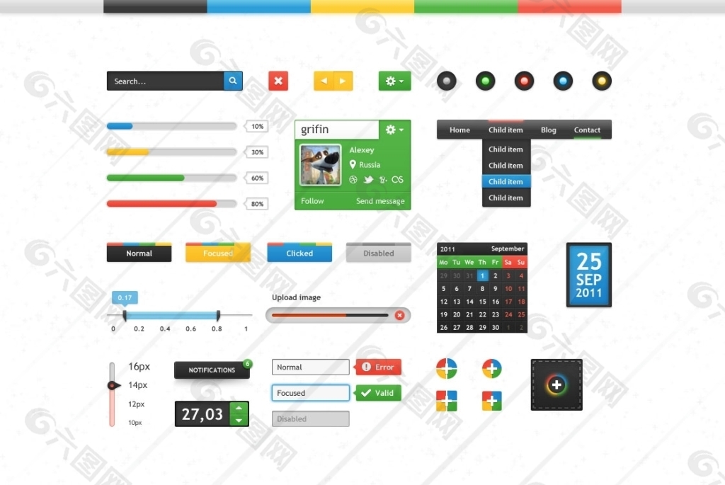 google风格UI组件合集