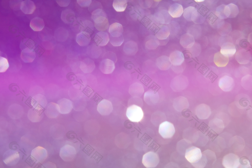 梦幻紫色光斑背景素材